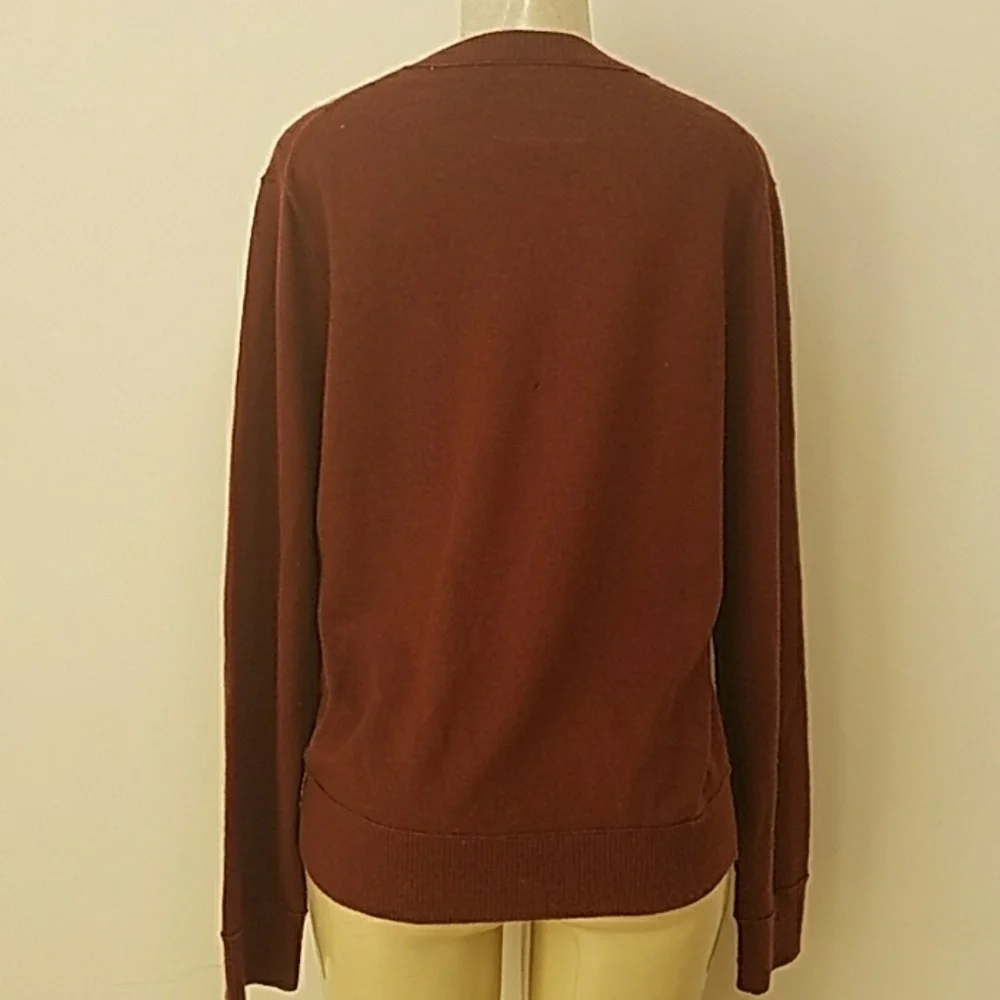 Banana republic Wool men's V neck Sweater size M!